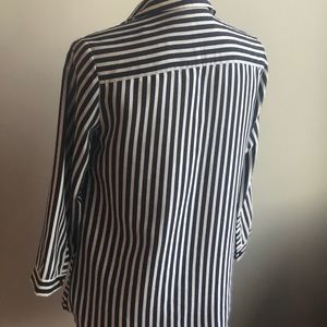 The Limited Tops - The Limited strip button down shirt The Limited Tops - The Limited strip button down shirt